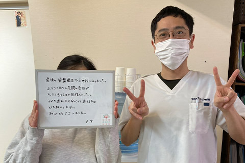 【産後の骨盤矯正】R,T様